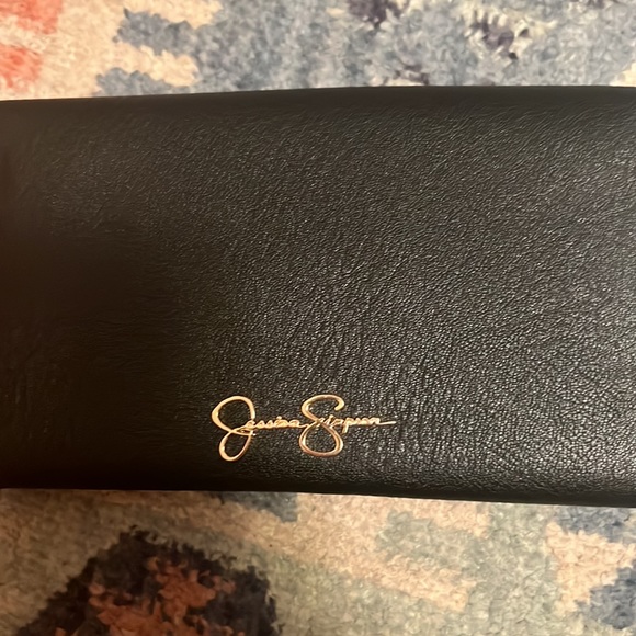 Black Jessica Simpson wallet with credit card holder small change purse. NWT - Picture 4 of 8